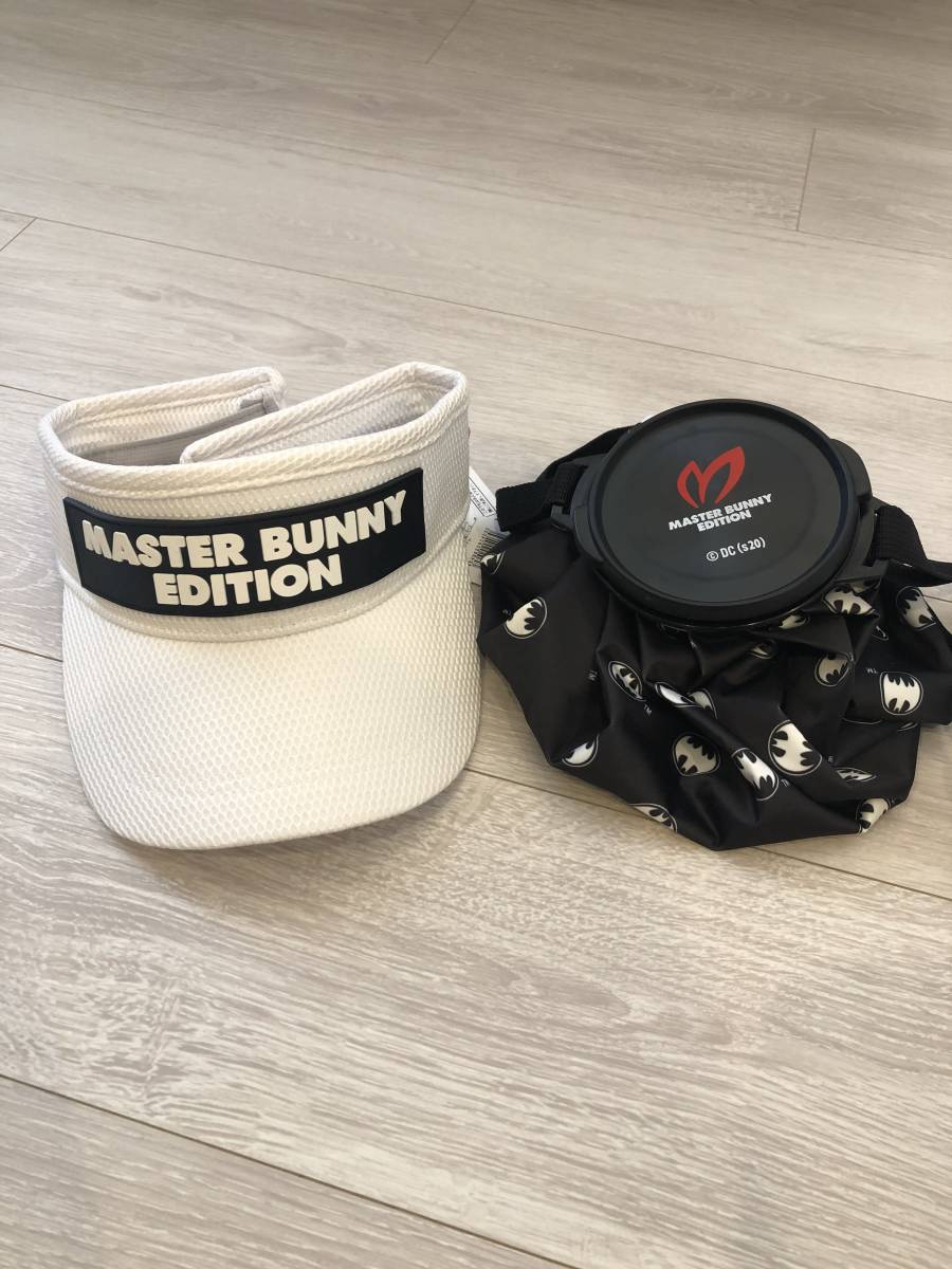新品，大人気 しました マスターバニーエディション サンバイザー＆バットマンコラボ氷嚢セット(パーリーゲイツ)｜売買されたオークション情報、yahooの商品情報をアーカイブ公開 - オークファン サンバイザー