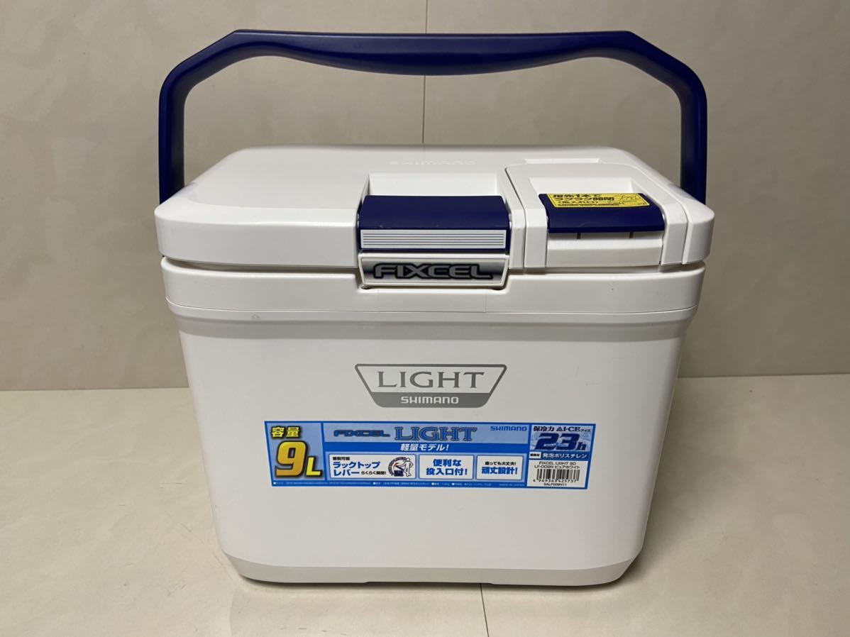 100%新品，得価 SHIMANO LF-009N フィクセル ライト 9L クーラーボックス(30L未満)｜売買されたオークション情報、yahooの商品情報をアーカイブ公開 - オークファン 30L未満
