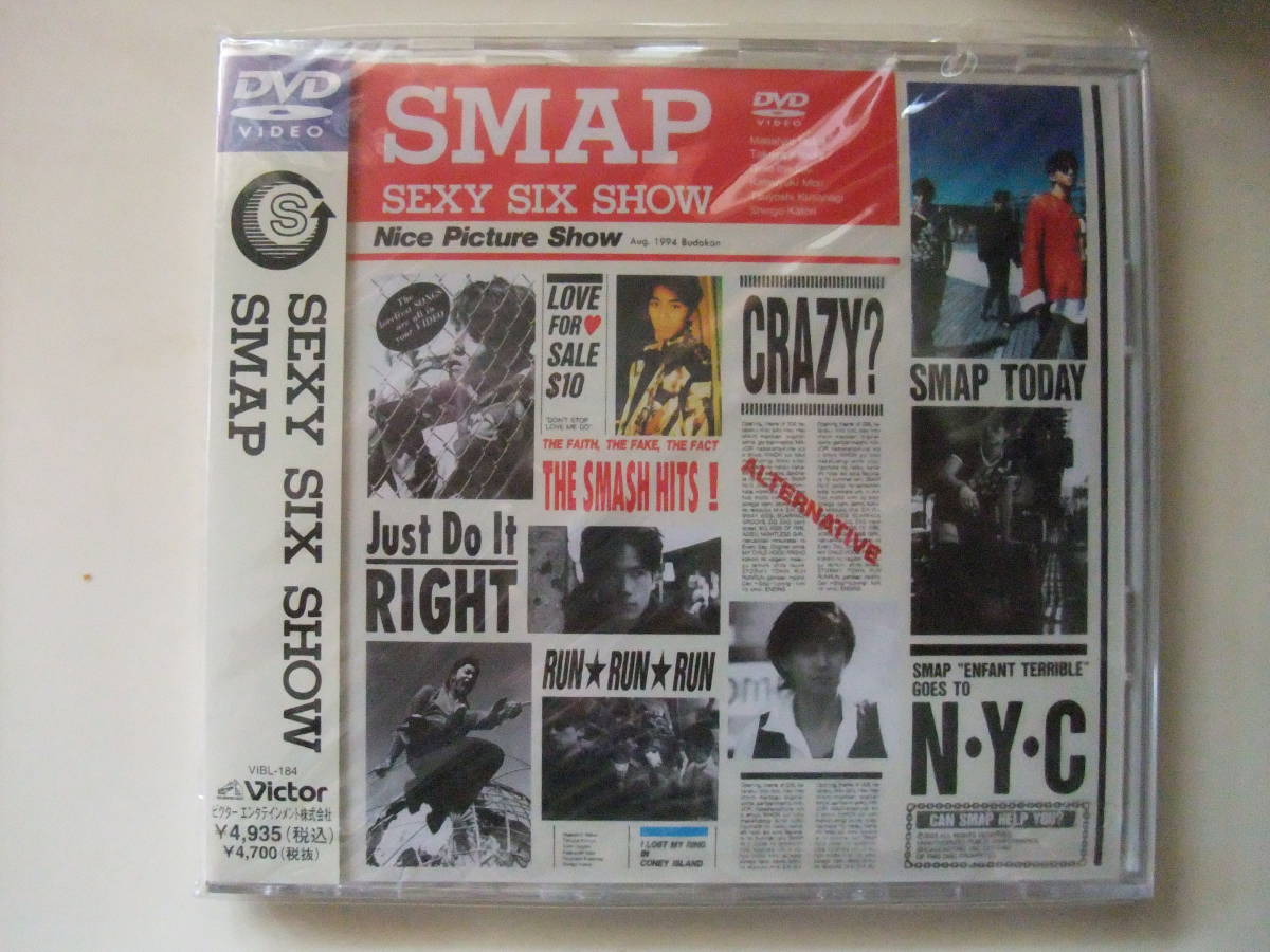 廃盤☆新品 DVD ○SMAP SEXY SIX SHOW SIX SMAP, SMAP ENTERTAINMENT