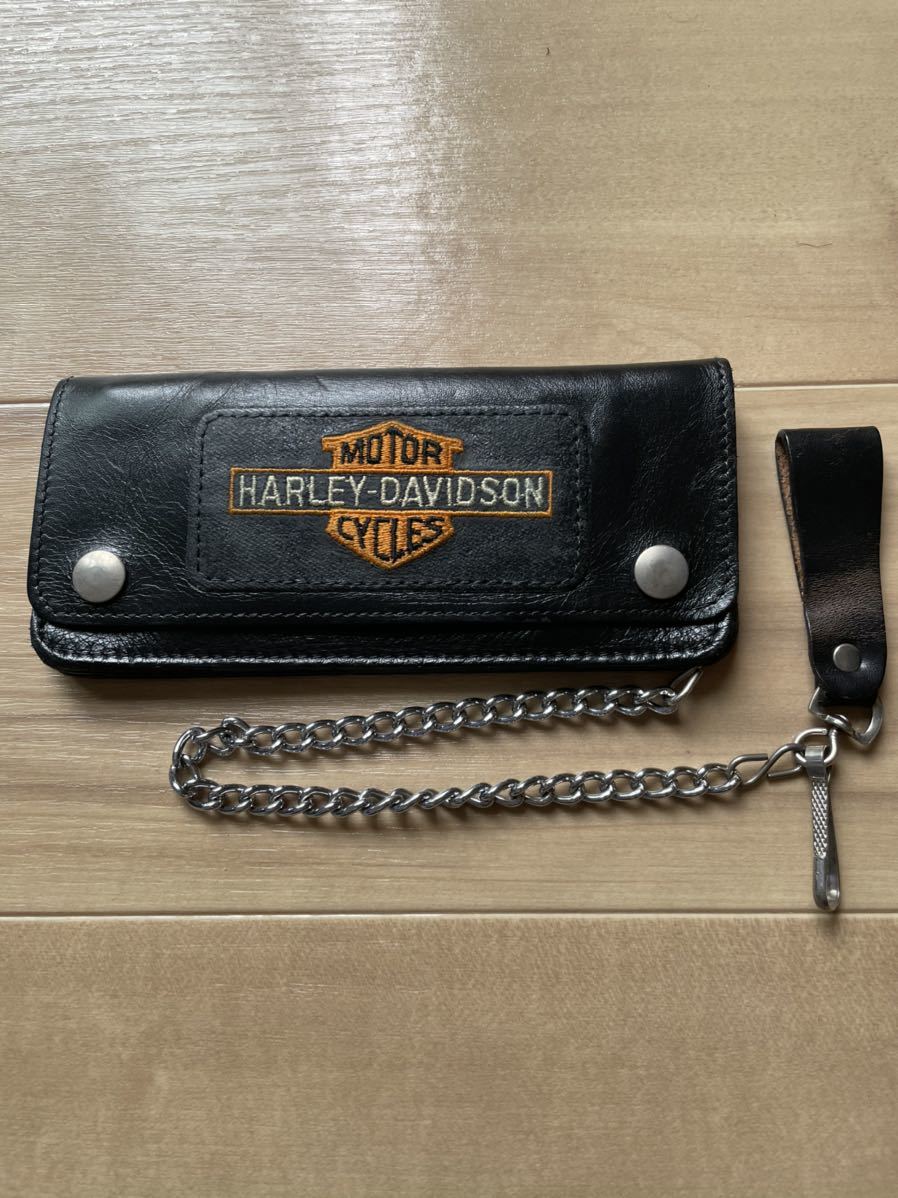80年代 ビンテージ ハーレーダビッドソン トラッカーウォレット HARLEY