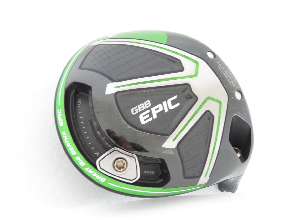 9.0° キャロウェイ GBB EPIC ヘッドのみ 初代エピック ドライバー用 