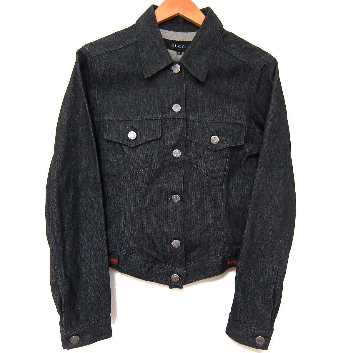 美品 1998年 トムフォード期 GUCCI グッチ シェリーライン デニム 