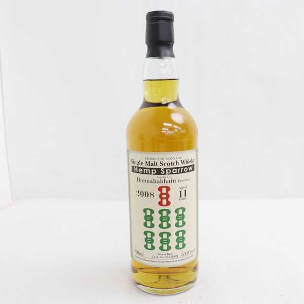 ☆Hemp Sparrow（ヘンプ スパロー）ブナハーブン 11年 2008 53.9