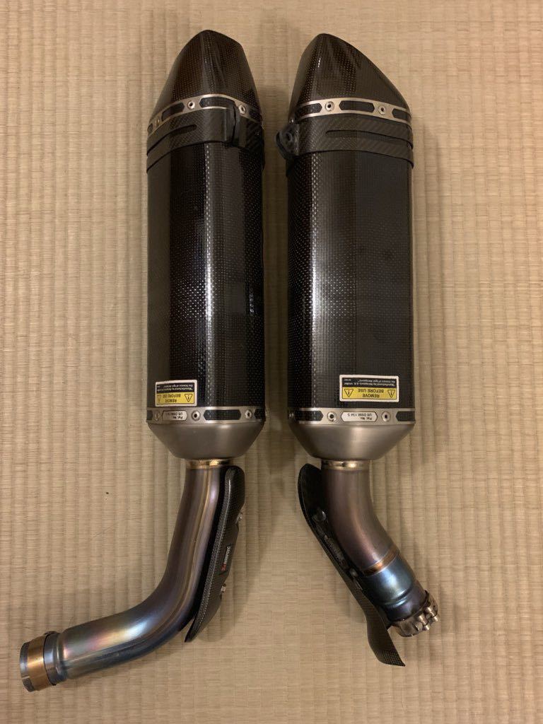 YZF-R1(09-14) AKRAPOVIC スリップオン 美品 アクラポビッチ マフラー