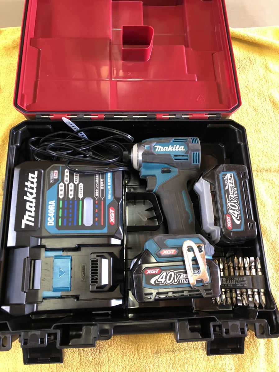 マキタ(Makita)TD001GRDX 青(充電式インパクトドライバ) 40V