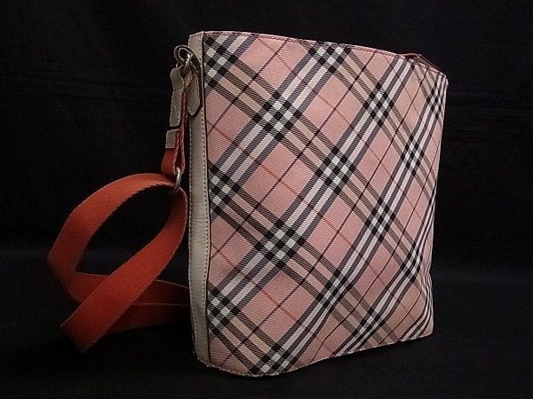 1円 1円 BURBERRY バーバリーブルーレーベル ナイロンキャンバス 