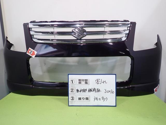 人気，HOT ワゴンR DBA-MH23S ミステリアスバイオレット ZED フロントバンパーAssy 71711-70K30-799 16700131(フロント)｜売買されたオークション情報、yahooの商品情報をアーカイブ公開 - オークファン スズキ用