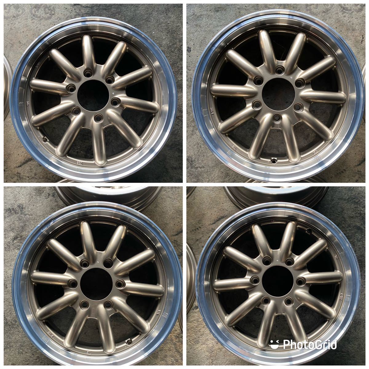 200系 ハイエース CRS エセックス ENCB17 タイヤホイール4本SET ESSEX