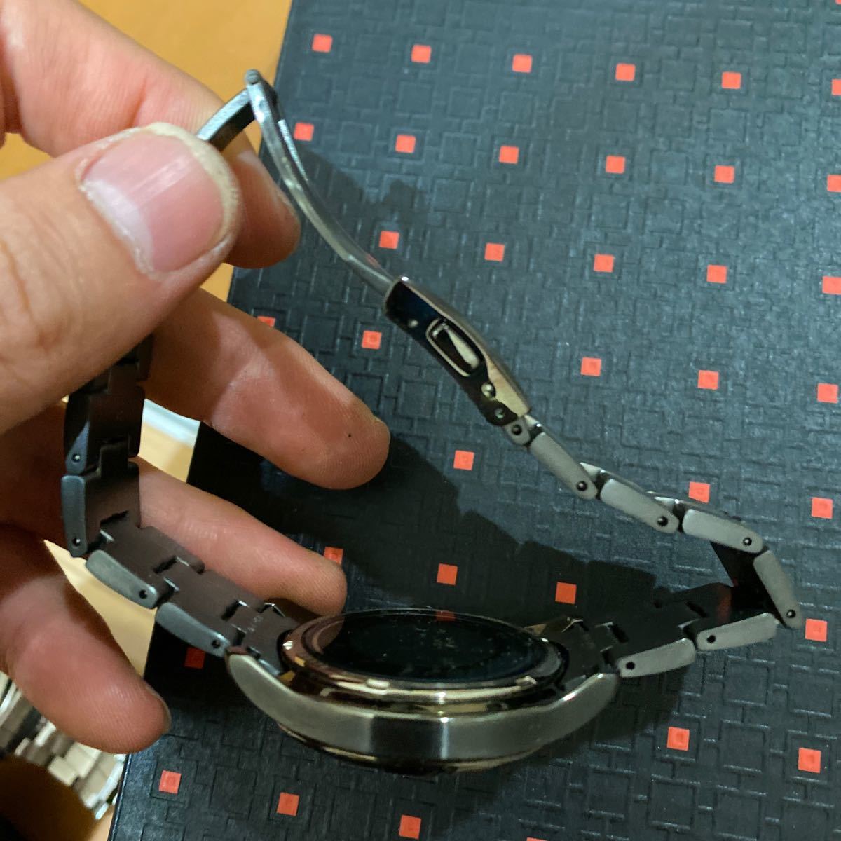 中古 セイコー SEIKO ソーラー電波時計 7B22-0BB0 動作未確認 SEIKO 