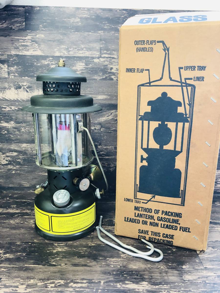 【驚きの破格値，正規品】 コールマン ランタン ミリタリー 1983年 ミリタリーランタン ビンテージ Coleman(ホワイトガソリンランタン)｜売買されたオークション情報、yahooの商品情報をアーカイブ公開 - オークファン ホワイトガソリンランタン
