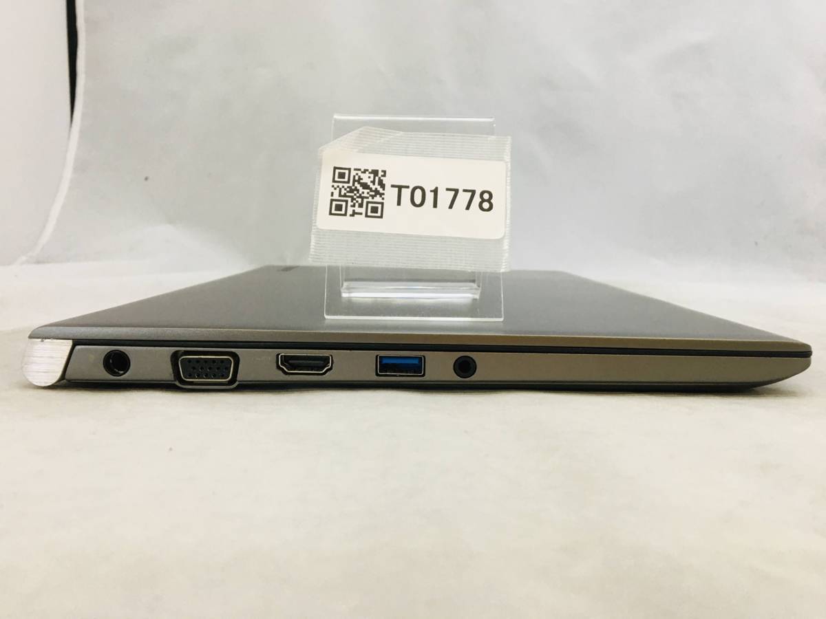 ジャンク/TOSHIBA R63/H/Core i5 8250U 1.60GHz/8GB/13.3インチ/大容量