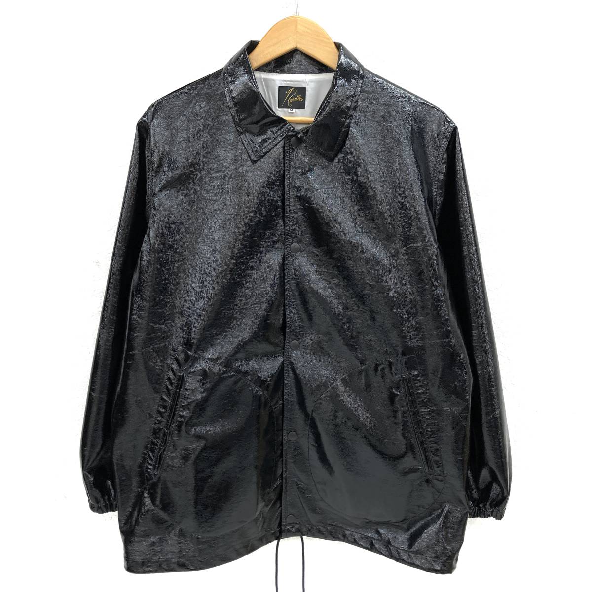 19AW Needles ニードルズ Coach Jacket Patent Leather パテントレザー  