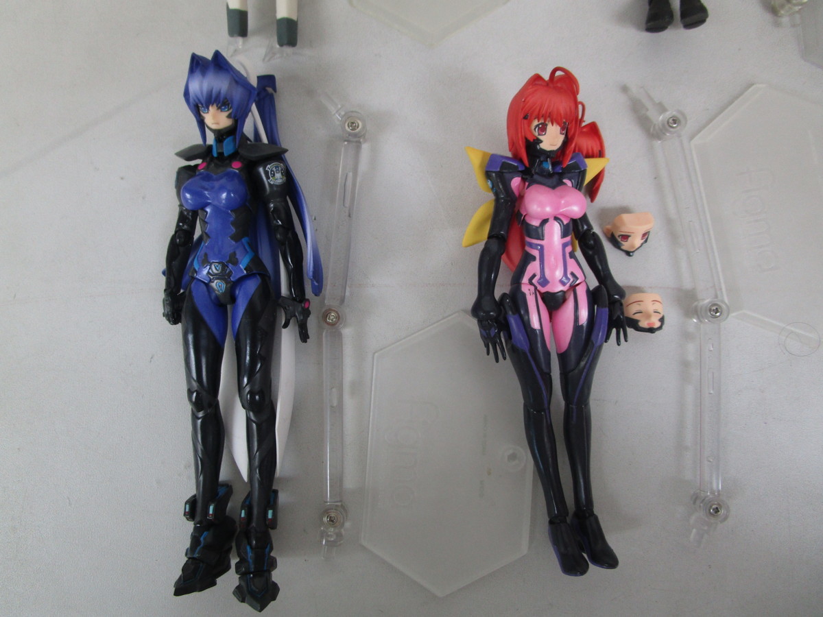 ee3643□同梱不可 ジャンク figma 4点 まとめ セット : 御剣冥夜 / 鑑