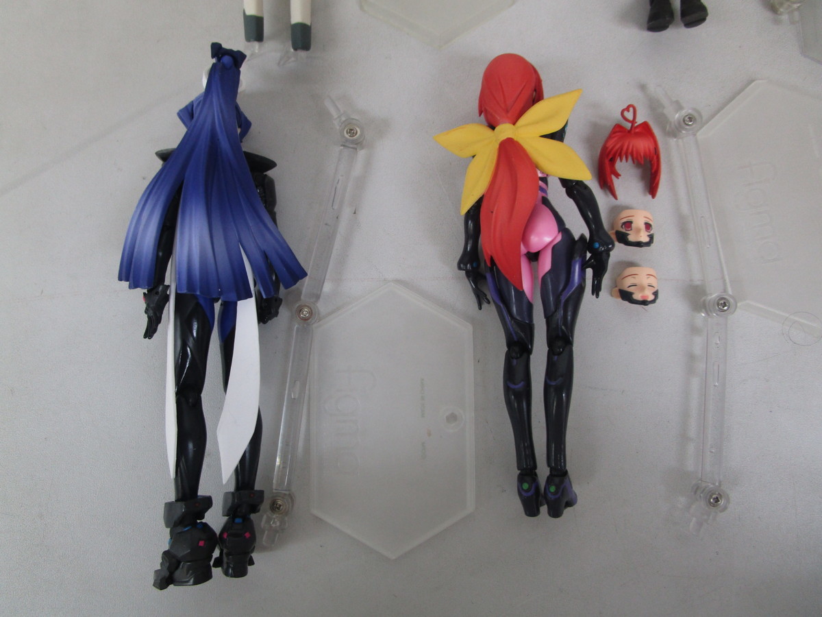 ee3643□同梱不可 ジャンク figma 4点 まとめ セット : 御剣冥夜 / 鑑