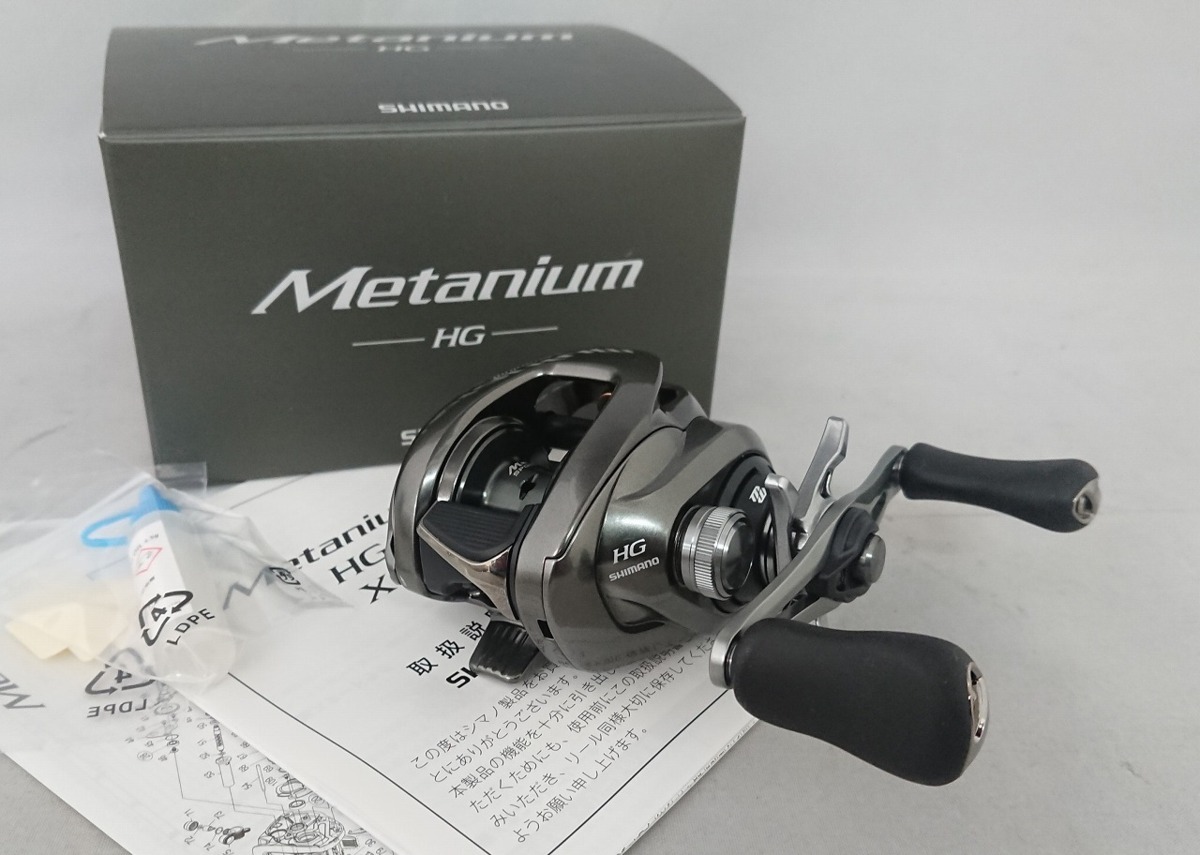 【安い，本物保証】 $綺麗 SHIMANO シマノ ベイトリール 20 メタニウム HG 右 Metanium 箱入り 取説付き 釣具 リール バス釣り ルアー KH1976(シマノ)｜売買されたオークション情報、yahooの商品情報をアーカイブ公開 - オ シマノ