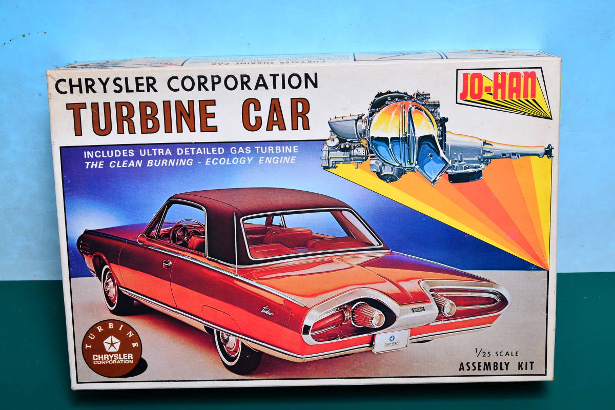 ★　即決　未組　JO-HAN(ジョーハン)　1/25　CHRYSLER CORPORATION TURBINE CAR　 クライスラー ターバイン 