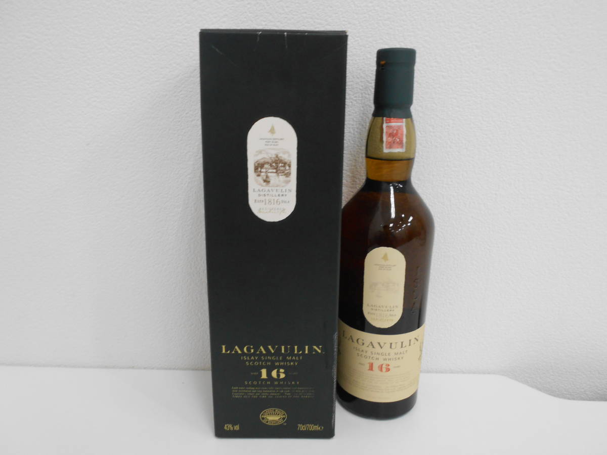 2045】未開栓 LAGAVULIN ラガヴーリン 16年 16years old SINGLE ISLAY