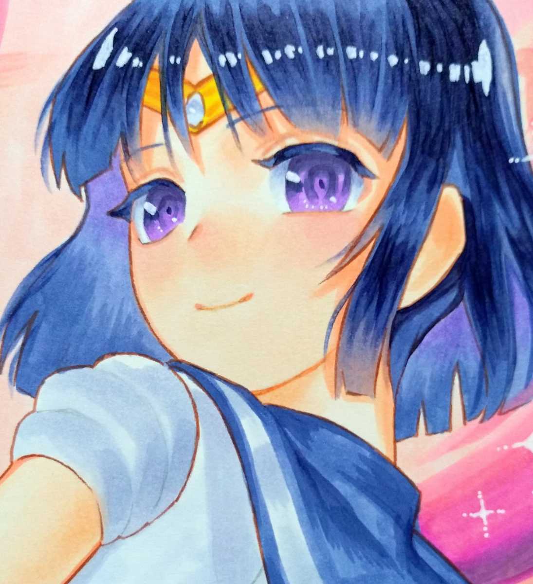 手描き同人イラスト セーラーサターン 土萠 ほたる セーラームーン セーラ戦士 約ａ4ケント コピック 手描き 絵 手描きイラスト 手描きイラスト 売買されたオークション情報 Yahooの商品情報をアーカイブ公開 オークファン Aucfan Com