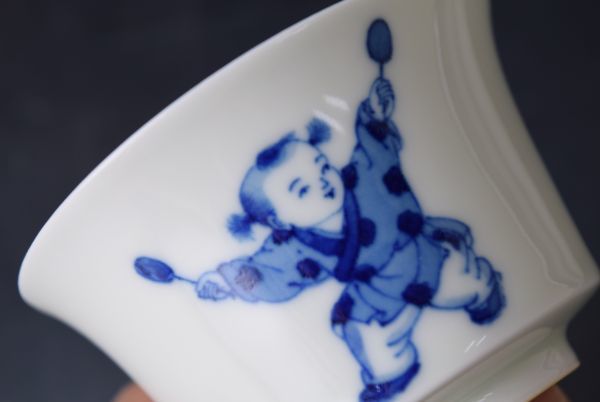 Yahoo!オークション - 茶道具 台湾 蔡曉芳 暁芳窯 蔡暁芳 青華 染付