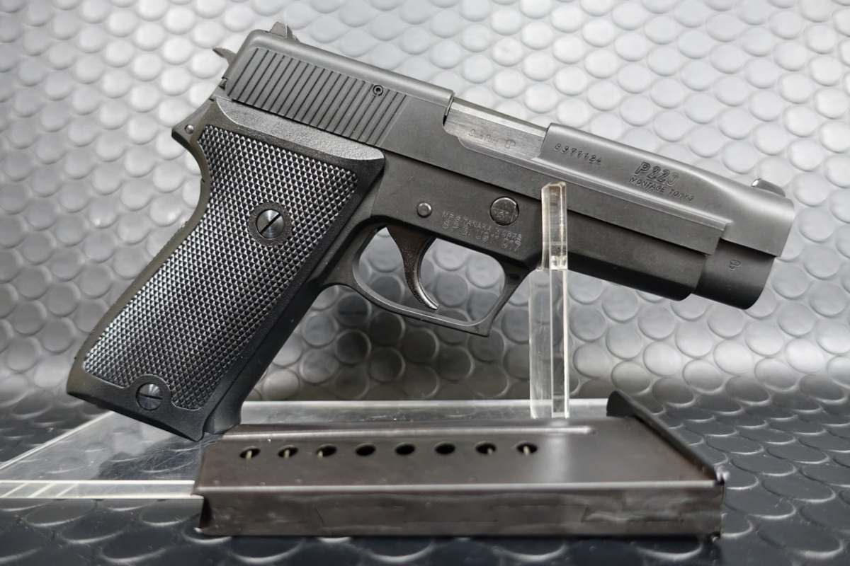 SIG P220 SAUER TANAKA | – Commercial タナカ &frasl; 買ってみたのを開けて出し コマーシャル 9mm拳銃 HW シグ 実銃とほぼ同じ重さ レビュー#169