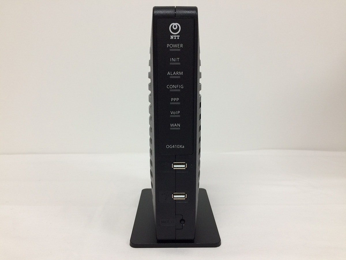 Ppp og410xa ランプ状態 ひかり電話ルーターの PPP ランプが緑色から