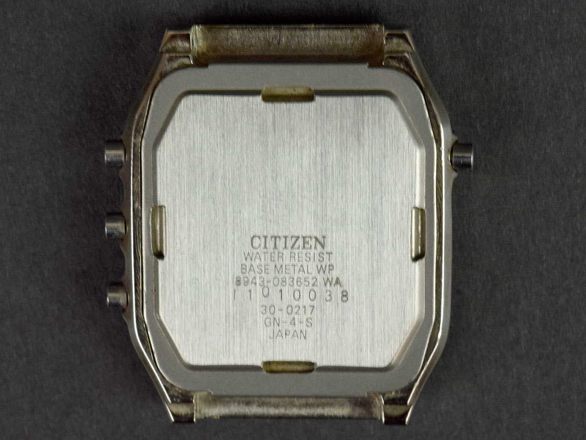 87224☆電池交換済 CITIZEN シチズン/ ジェットボーイ メンズ 腕時計 