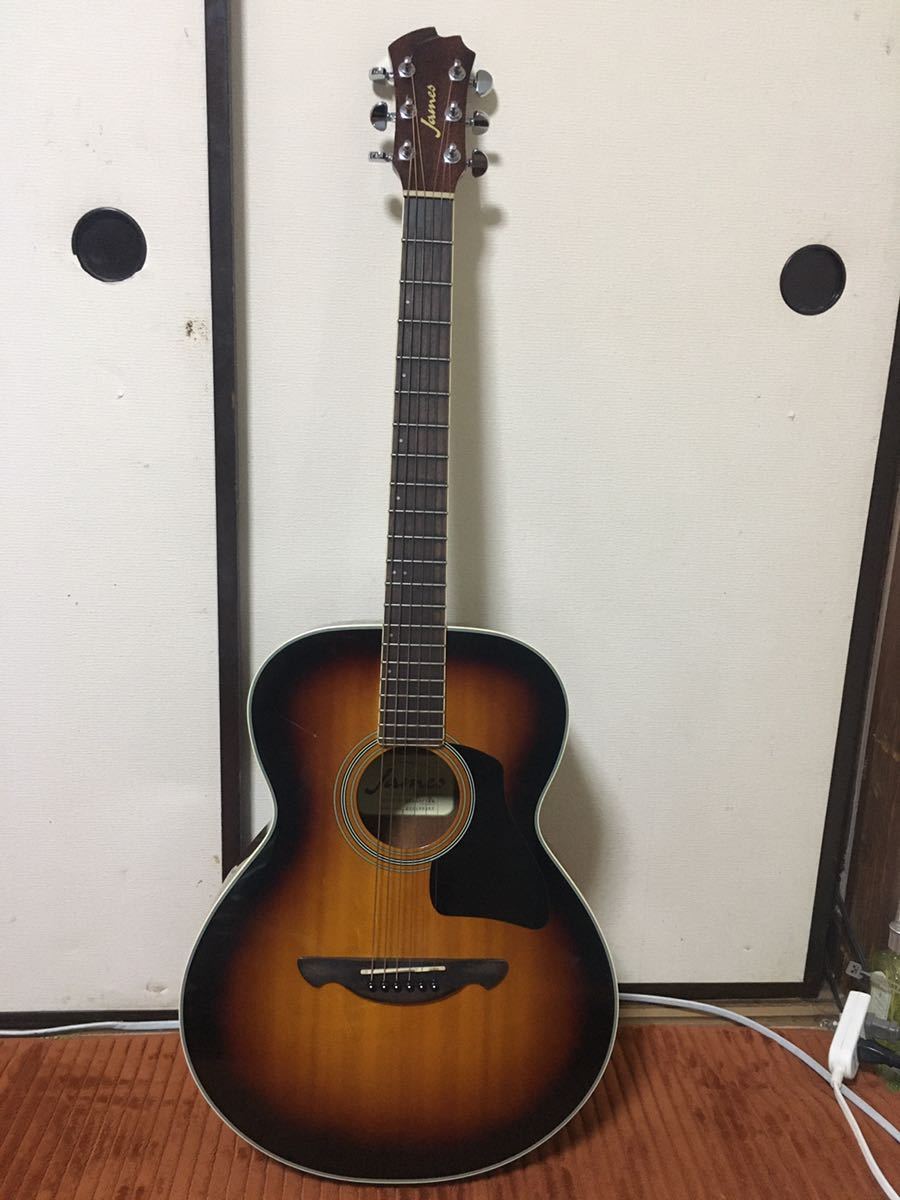 アコースティックギター James JF400/TSB 閲覧頂きありがとうござい