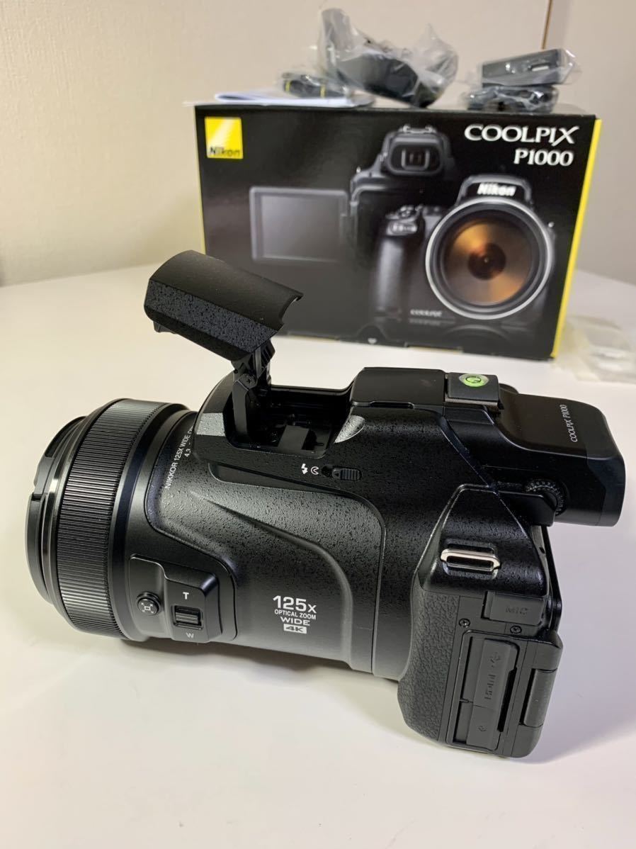 Nikon COOLPIX P1000 元箱付き 光学125倍ズーム 動作品 COOLPIX P1000 ニコン P1000❤ ❤月を撮影しよう！光学125倍ズーム