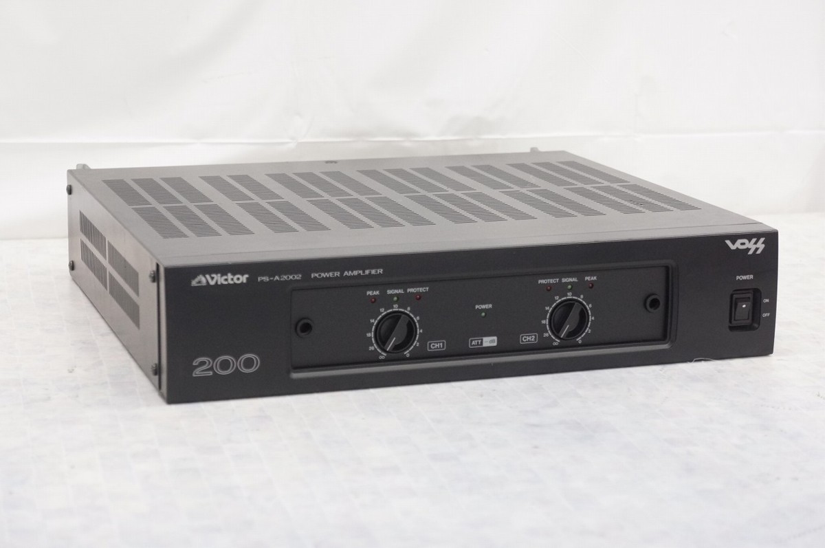 ☆Victor パワーアンプ Power Amplifier PS-A2002☆+++ Victor