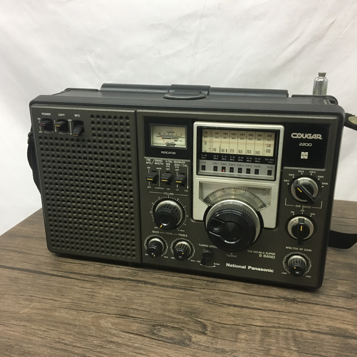 Nationa / Panasonic ラジオ COUGAR2200 クーガー RF-2200 BCLラジオ