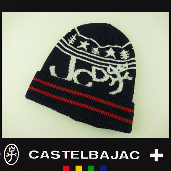 ＳＡＬＥ★ステルバジャック　19-20新作　秋冬　家紋　ニット帽（ニットキャップ）　CASTELBAJAC　メンズ　cp23304-129-59