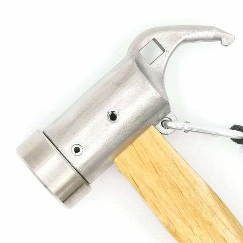 バリイチゴ屋 ペグ打ちハンマー ペグハンマー ステンレス鋼 ペグ キャンプ設営用具 ペグ抜き アウトドアアクセサリー キャンプグ_3