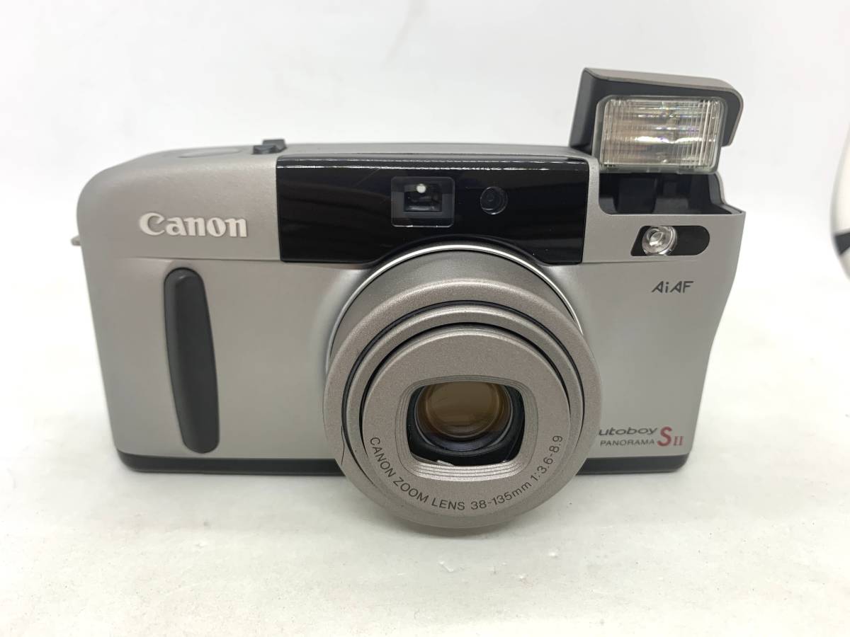 簡易動作確認☆CANON キャノン AUTOBOY S Ⅱ 2 PANORAMA 38mm-135mm 1