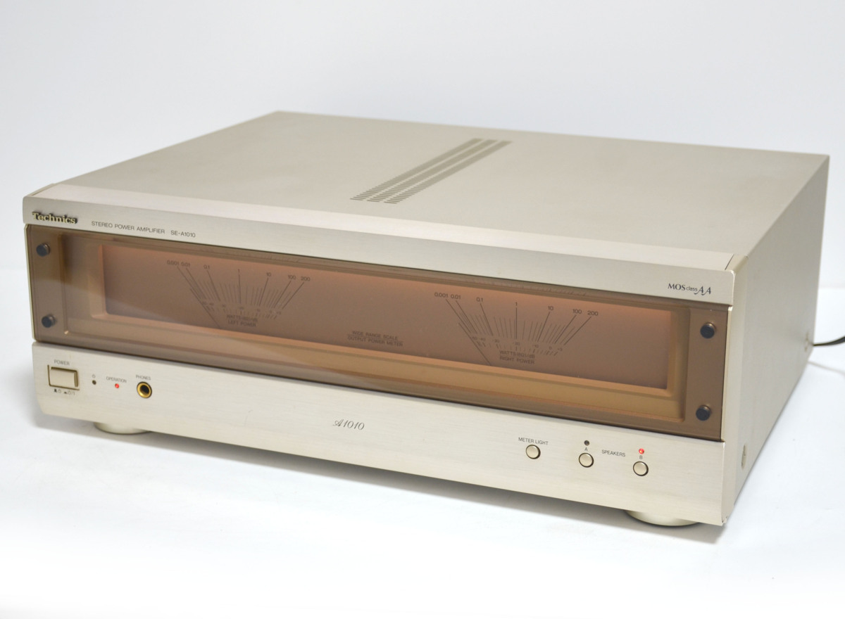 ☆美品！Technics テクニクス SE-A1010 ステレオパワーアンプ☆ Technics