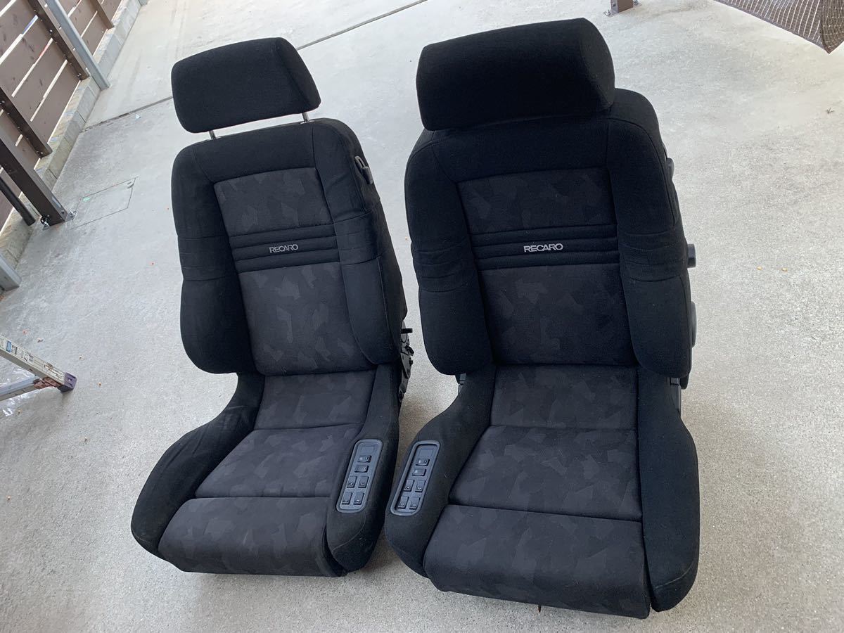2脚セット RECARO 電動シート レカロシート