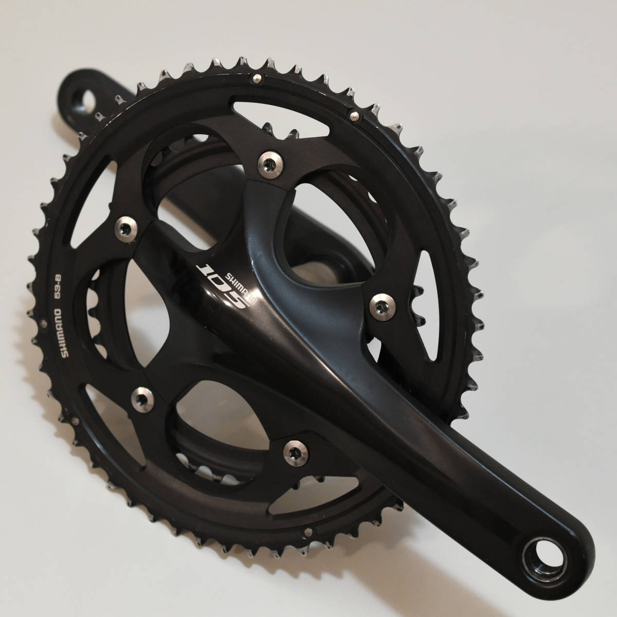 【最新作，得価】 Shimano シマノ 105 FC5700 / 53-39 / 165mm クランクセット(セット)｜売買されたオークション情報、yahooの商品情報をアーカイブ公開 - オークファン セット