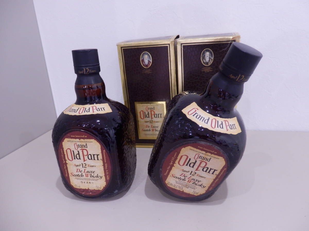□【29150】古酒☆グランドオールドパー 12年 43％ 750ml 未開栓箱付