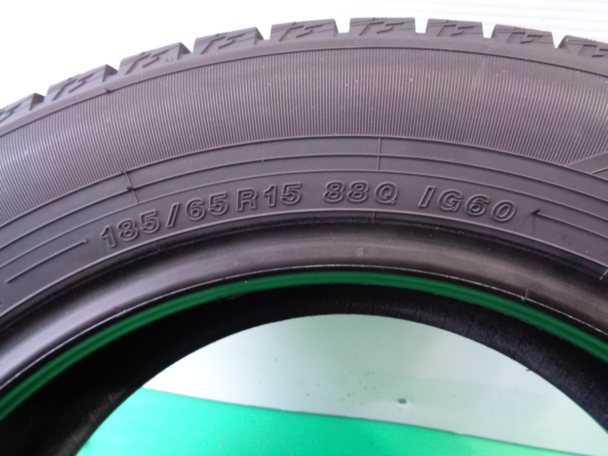 宮城発】185/65R15 88QS☆8.5-9分山 ヨコハマ IG60 2017年製 4本 