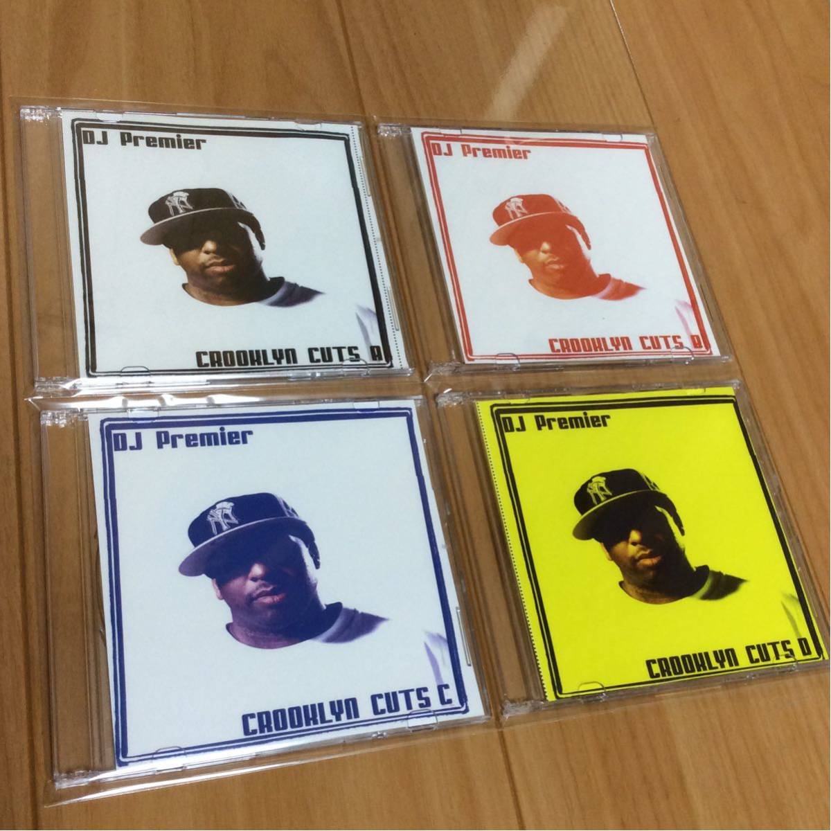 まとめ4枚セット DJ PREMIER CROOKLYN CUTS シリーズ MIX CD hip hop rap random gangsta boom bap TAPE KINGZ mixtape dj muro koco kiyo