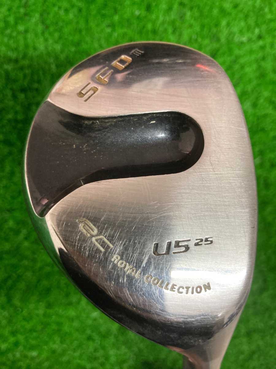  ロイヤルコレクション ROYAL COLLECTION ユーティリティ SFDⅢ U5 ロフト 25 シャフト NS950GH S 38.25インチ グリップ 純正 品(ロイヤルコレクション)｜売買されたオークション情報、yahooの商品情報を 男性右きき用