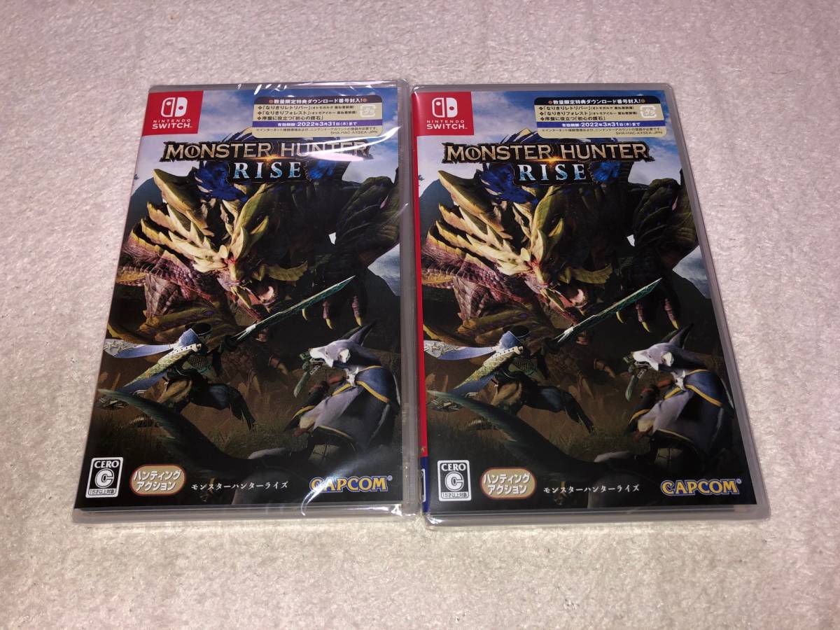 Switch Nintendo モンスターハンターライズ 中古Nintendo(任天堂) + 