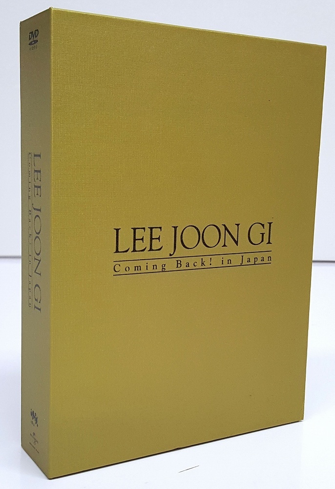 中古】LEE JOON GI Coming Back! in Japan DVD豪華版 イ