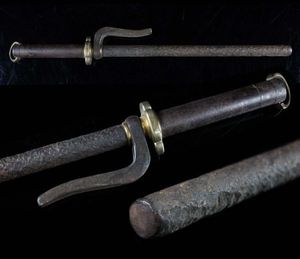 十手 捕具 武具 骨董 004 十手のYahoo!オークション(旧ヤフオク!)の