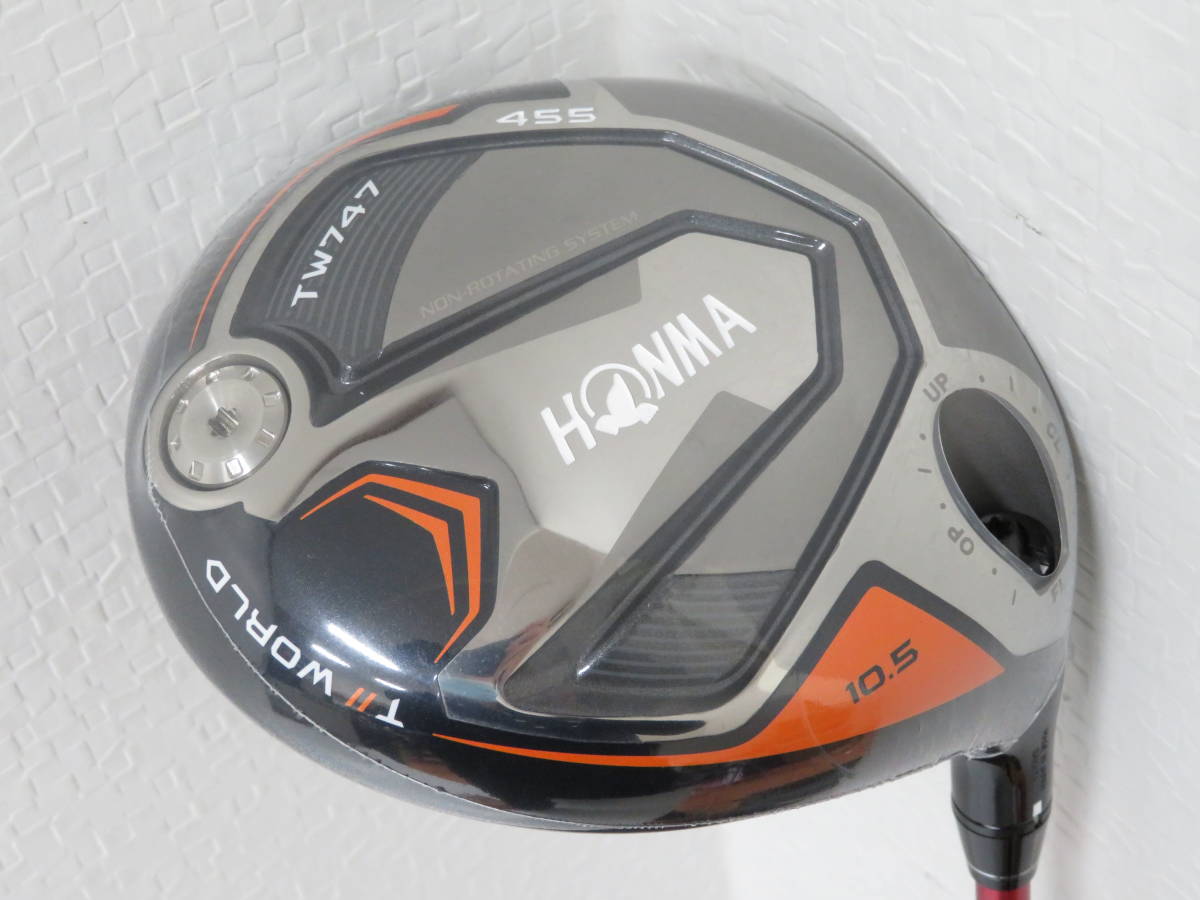 【品質保証，2026】 大特価 本間ゴルフ TOUR WORLD TW747 455 10.5&deg; VIZARD FD-6 S 税込 8760(フレックス S)｜売買されたオークション情報、yahooの商品情報をアーカイブ公開 - オークファン 男性右きき用