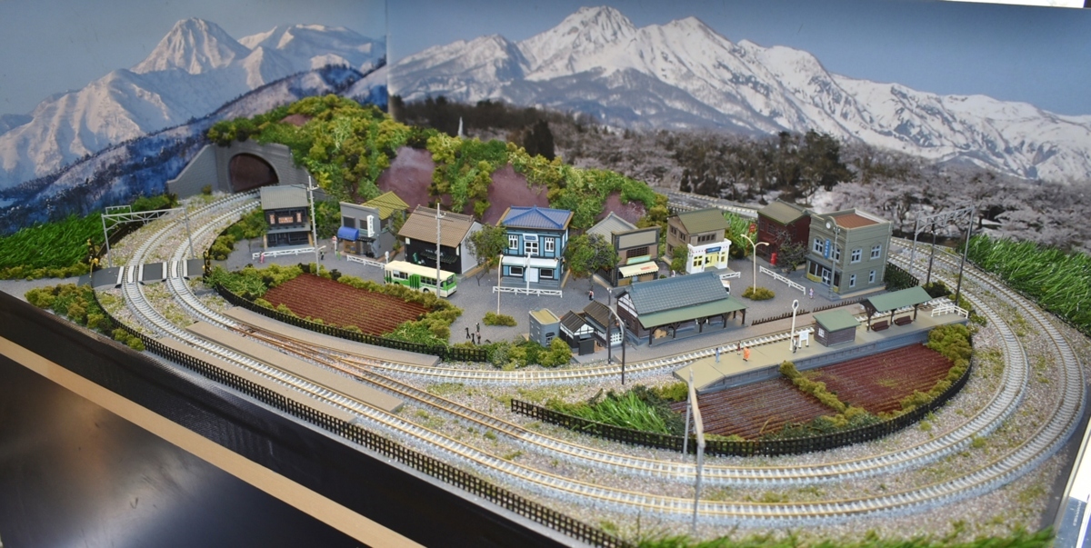 nゲージジオラマ最近の田舎の駅 ローカル風情満点！Nゲージ 田舎