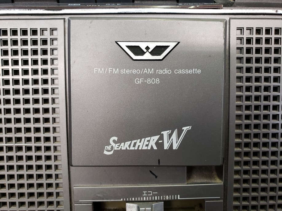 GF-808 SHARP ラジカセ SEARCHER-W THE ザ・サーチャーW シャープ 年代