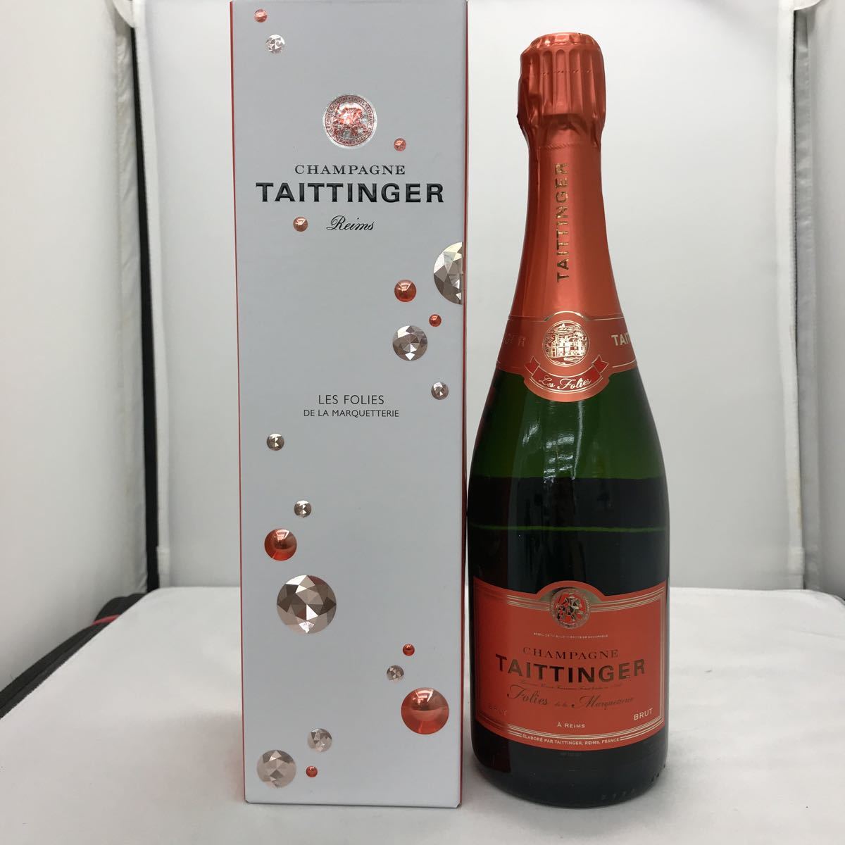 【本物保証，100%新品】 サ 未開栓 シャンパン TATTINGER テタンジェ レ フォリ ド ラ マルケットリー 750ml 箱付 管理tk(シャンパーニュ)｜売買されたオークション情報、yahooの商品情報をアーカイブ公開 - オークファン スパークリング