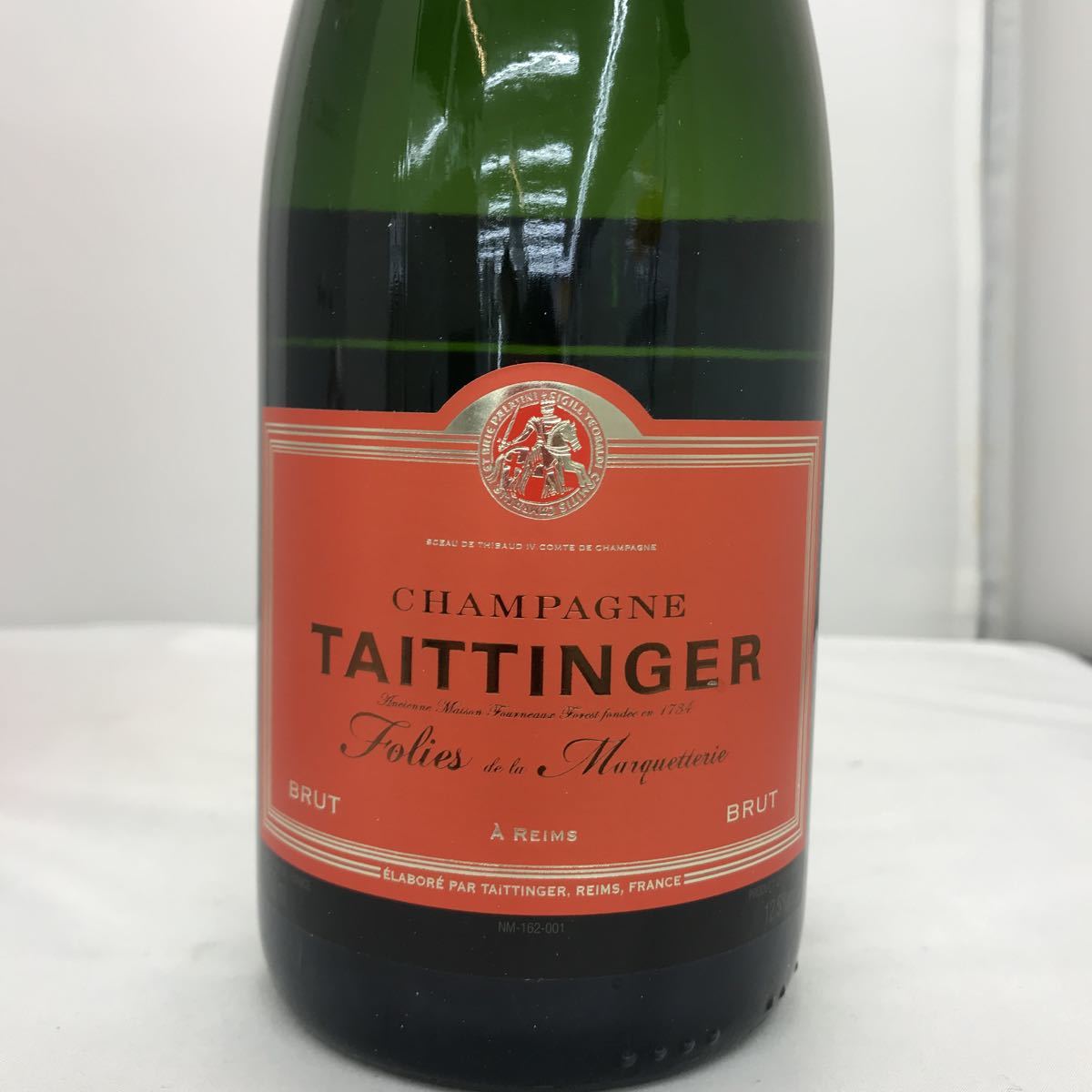サ 未開栓　シャンパン　TATTINGER テタンジェ　レ　フォリ　ド　ラ　マルケットリー　750ml 箱付　管理tk テタンジェ シャンパン TAITTINGER シャンパン] NV ボックス