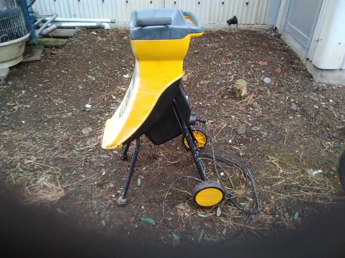 ガーデニングシュレッダー動作確認済み引き取り出来る方の入札に限定！_1