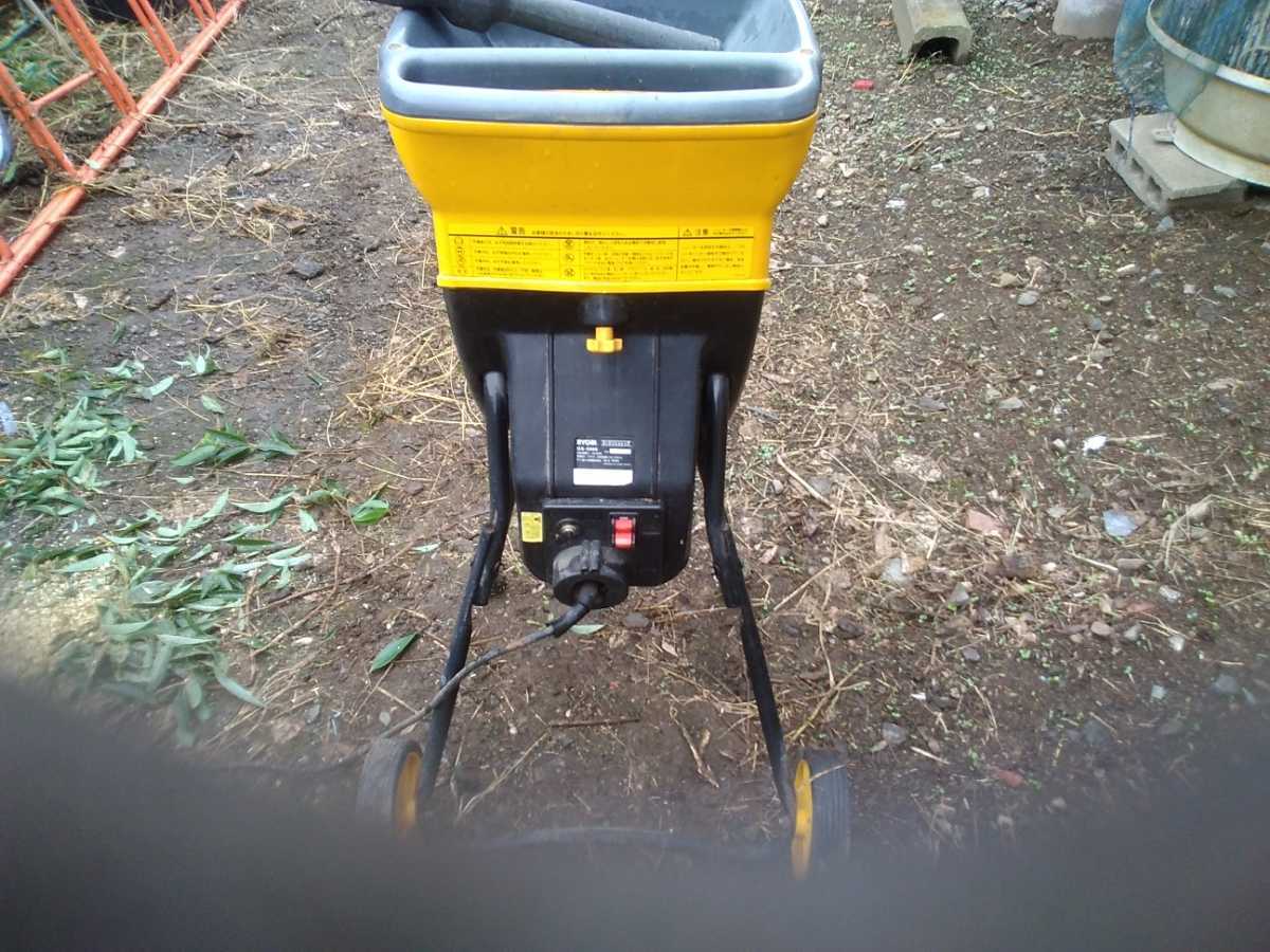 ガーデニングシュレッダー動作確認済み引き取り出来る方の入札に限定！_4